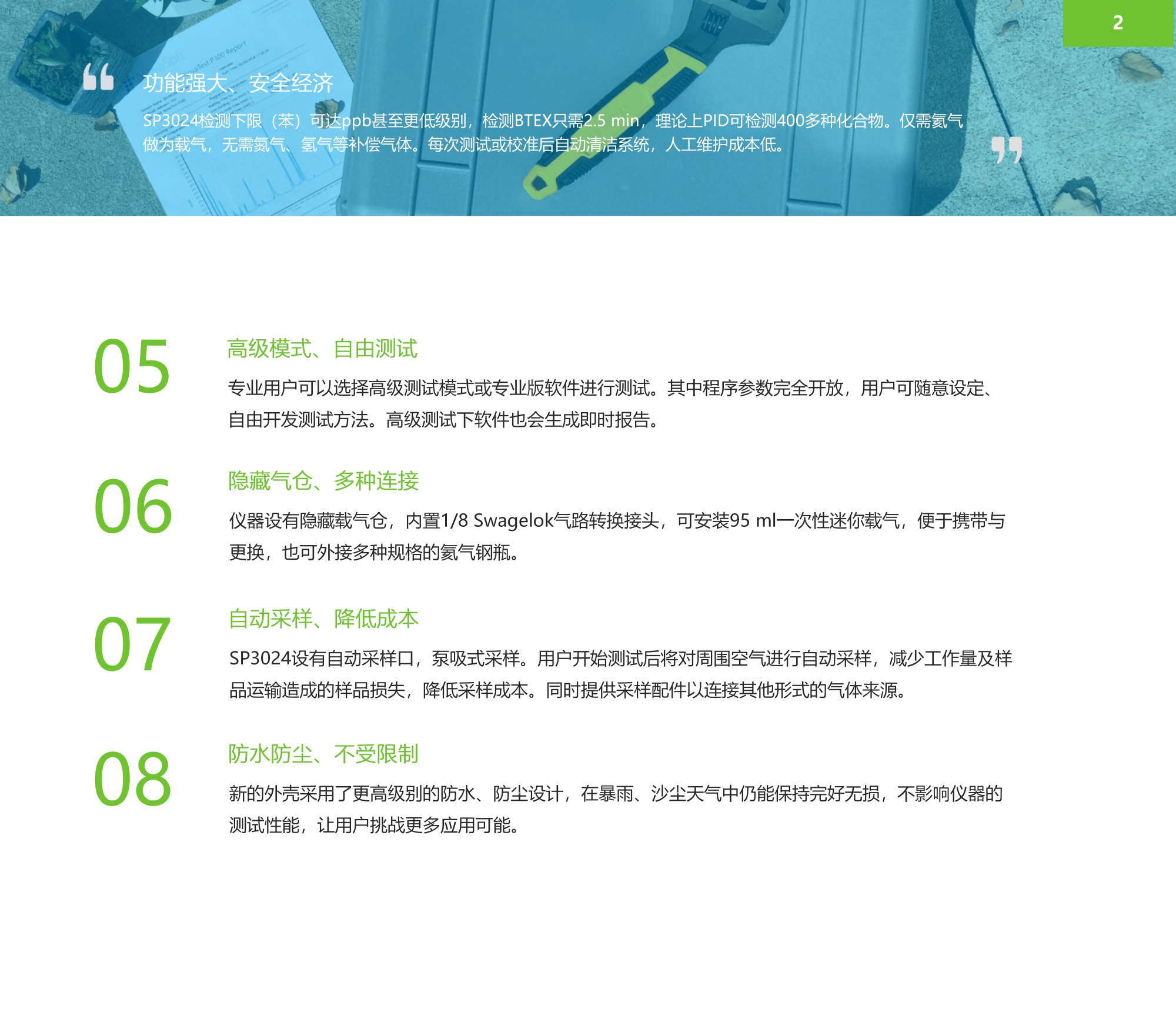 33.png SP3024便携式多参数气体分析仪